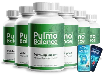 Pulmo Balance 6 Bottle Package - Best Value with Free Shipping and Bonuses