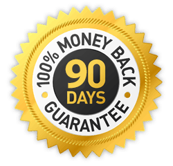 90 day money back guarantee seal